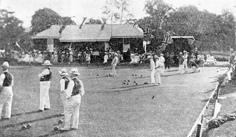 VintageBrisbaneLawnBowling1906