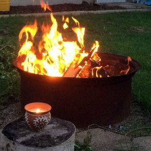 CitronelaCandlesFirePit